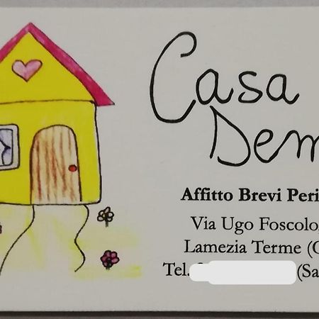 Casa Dema Lägenhet Lamezia Terme Exteriör bild